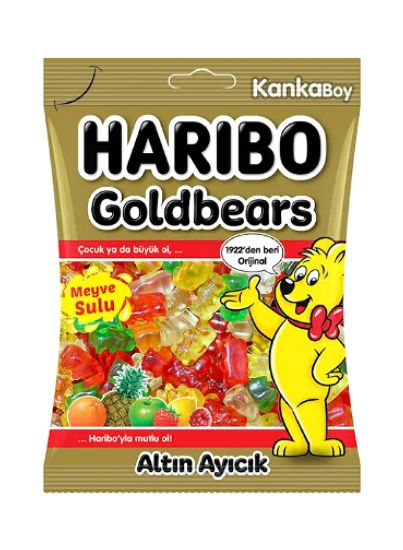 Picture of Haribo Candy Gold Bears 80gm