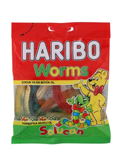 Picture of Haribo Worms 80gm