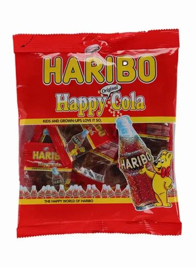 Picture of Haribo Jelly Candy Happy Cola 200gm