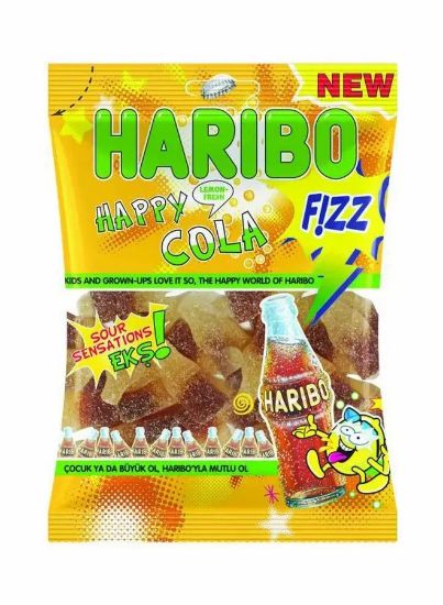 Picture of Haribo Sour Cola Lemon Fresh 160gm