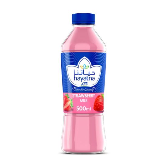 Picture of Hayatna Strawberry Flavoured Milk 500ml