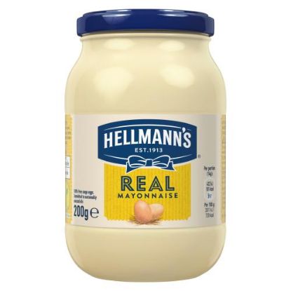 Picture of Hellmann'S Real Mayonnaise 200gm