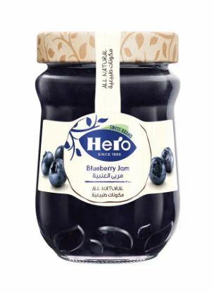 Picture of Hero All Natural Blue Berry Jam 350gm