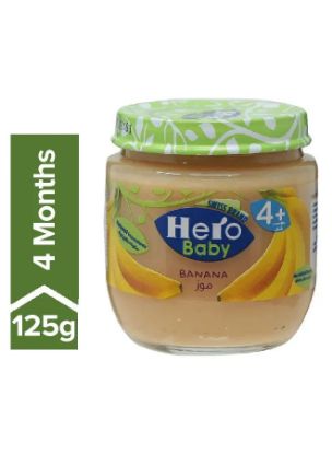 Picture of Hero Baby Banana Cereals 4+ Months 125gm