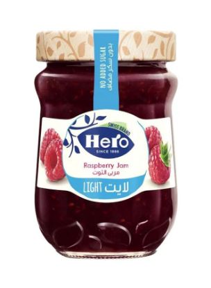 Picture of Hero Light Raspberry Jam 320gm