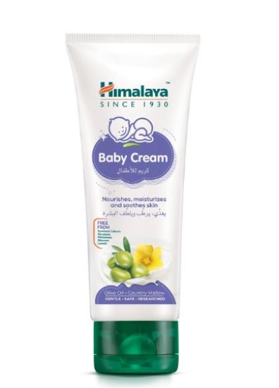 Picture of Himalaya Baby Cream Nourishes Moisturizes and soothes skin 100ml