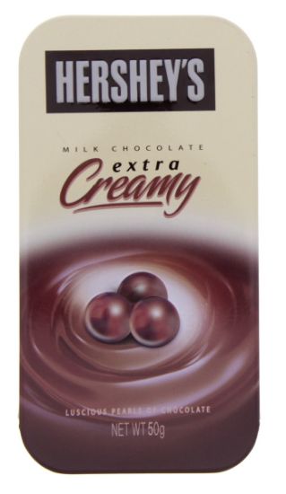 Picture of Hershey's Milk Chocolate Extra Creamy With Luscious Pearl 50gm