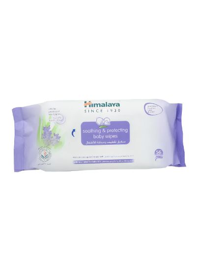 Picture of Himalaya Baby Wipes Soothing & Protecting 56'S