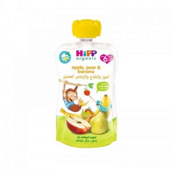 Picture of Hipp Organic Baby Food Banana & Mango 100gm (From 6 Months)