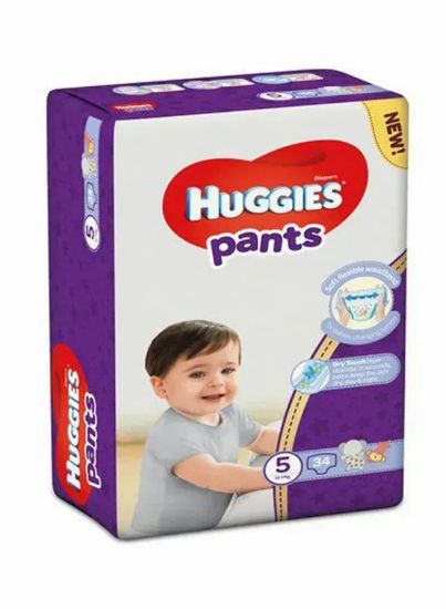 Picture of Huggies Baby Pants (Size 5) 12-17Kg 34's