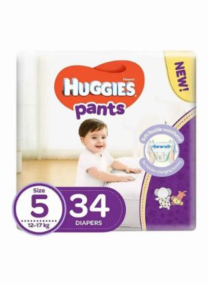 Picture of Huggies, Extra Care Culottes, Size 5,  12-17 kg, 34 Diaper Pants