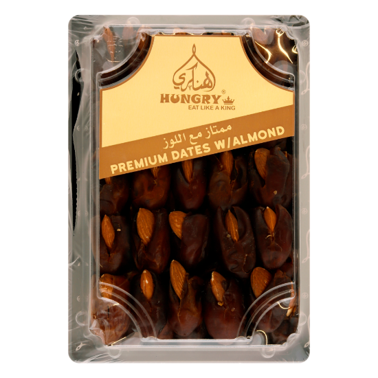 Picture of Hungry Premium Dates With Almond 500gm