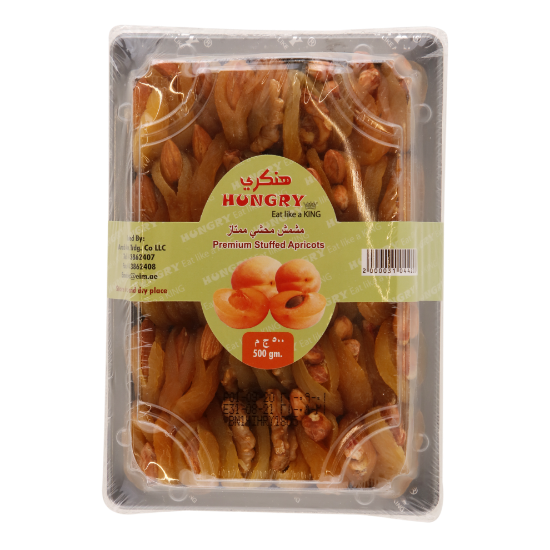 Picture of Hungry Premium Dried Apricot Stuffed 500gm