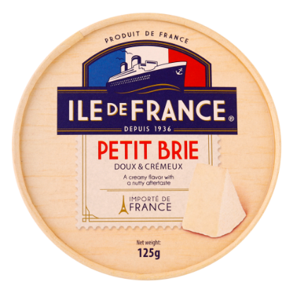 Picture of Ile De France Petit Brie Doux & Cremeus 125gm