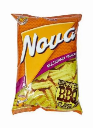 Picture of Jack 'N jill Chips Nova Bbq Flavour Multigrain Snacks 78Gm