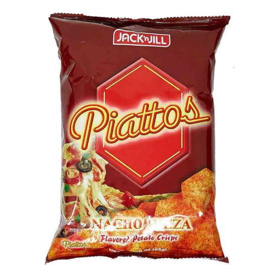 Picture of Jack 'N Jill Piattos Nacho Pizza Flavored Potato Chips 85gm