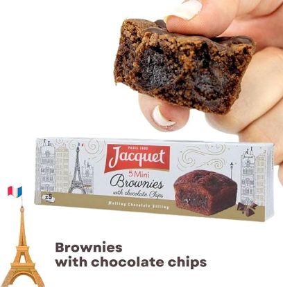 Picture of Jacquet Biscuit Brownie with Chocolate Chips 150gm