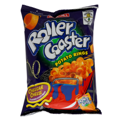 Picture of Jack 'N Jill Roller Coaster Potato Rings Cheddar Cheese 85gm