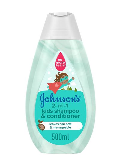 Picture of Johnson's 2In1 Kids No Tears Shampoo & Condition 500ml