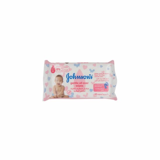 Picture of Johnson Baby wipes gentle All Over 20's