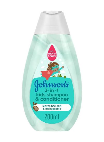 Picture of Johnson's 2In1 Kids No Tears Shampoo & Condition 200ml