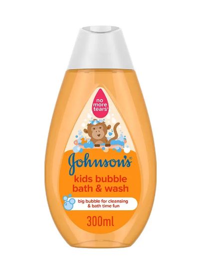 Picture of Johnson's Baby Kids Bubble No More Tears Bath & Wash 300ml