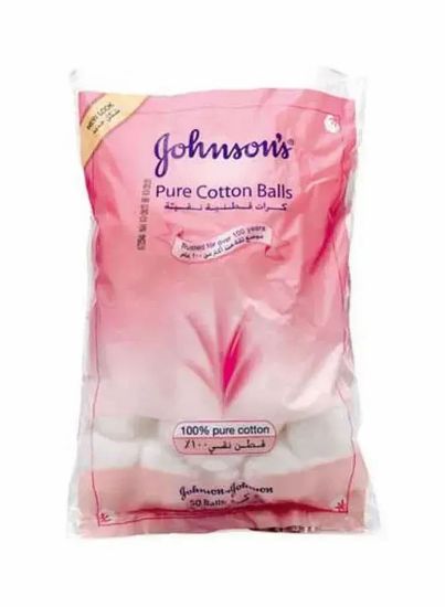 Picture of Johnson's Baby Pure Cotton 50 Balls