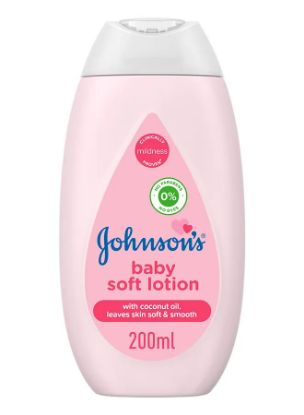 Picture of Johnson's Baby Soft Lotion With Coconut Oil 200ml