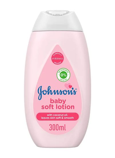 Picture of Johnson's Baby Soft Lotion With Coconut Oil 300ml