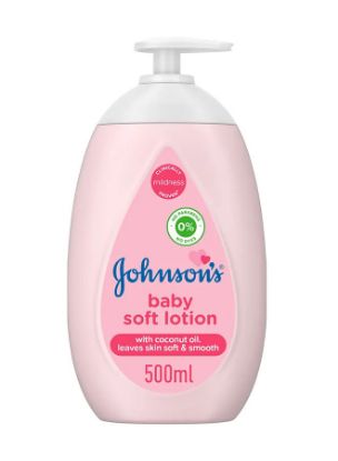 Picture of Johnson's Baby Soft Lotion With Coconut Oil 500ml