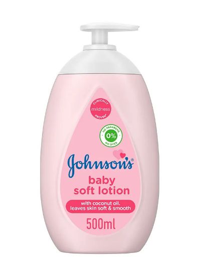 Picture of Johnson's Baby Soft Lotion With Coconut Oil 500ml