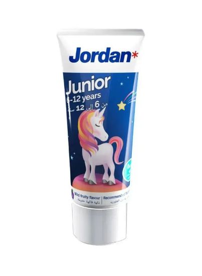 Picture of Jordan Kids Toothpaste Junior Mild Fruity 6-12Yrs 50ml