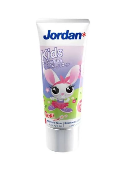 Picture of Jordan Kids Toothpaste Mild Fruity 0-5Yrs 50ml