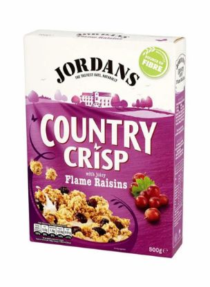 Picture of Jordans Oats Country Crip With Juicy Flame Raisins 500gm