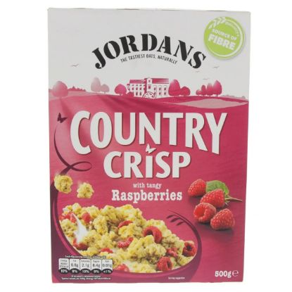 Picture of Jordans Oats Country Crisp With Tangy Raspberries 500gm