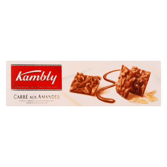 Picture of Kambly Carre Aux Amandes Biscuits 100gm