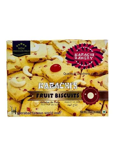 Picture of Karachi Fruit Biscuits Crunchy Delight 400gm