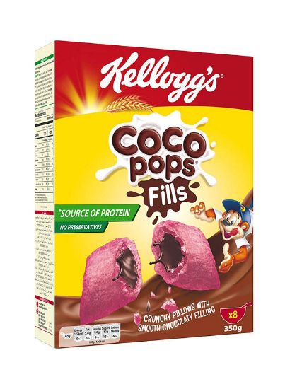 Picture of Kellogg's Cereal Corn Pops Fills Strawberry 350gm