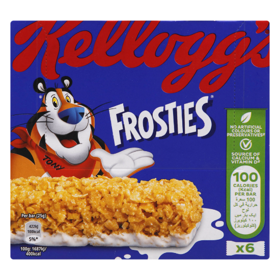 Picture of Kelloggs Frosties Bar 6x25gm