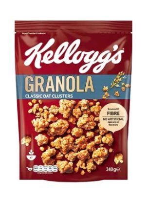 Picture of Kelloggs Granola Classic Oat Clusters 340gm