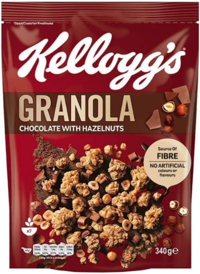 Picture of Kellogg's Granola Chocolate 340gm