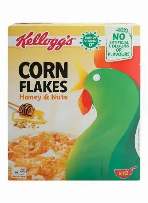 Picture of Kellogg's Honey & Nut High In Vitamin D Honey & Nuts Cornflakes 375gm