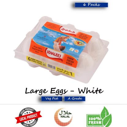 Picture of Khaleej Fresh Eggs Large 6Piece