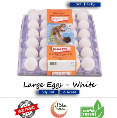 Picture of Khaleej Fresh Eggs Large 30'S