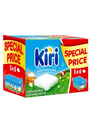 Picture of Kiri Spreadable Creamy Cheese, 6pc, 5x108gm