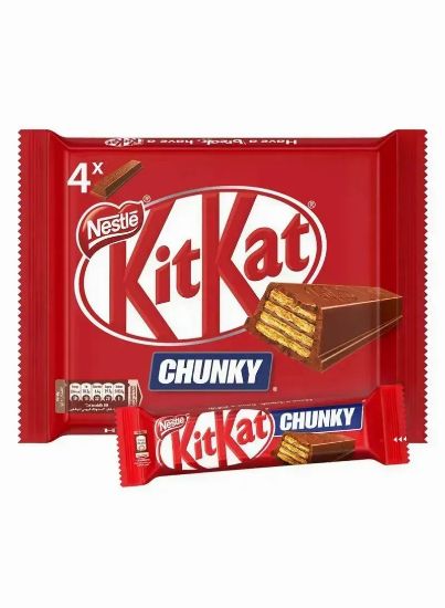 Picture of Nestle Kit Kat Chocolate Chunky 4x40gm