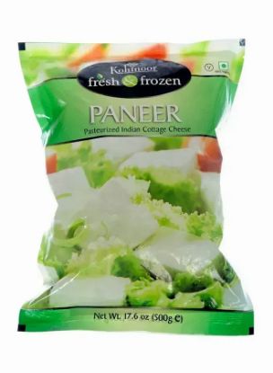 Picture of Kohinoor Frozen Paneer Indian Cottage Cheese, 500gm