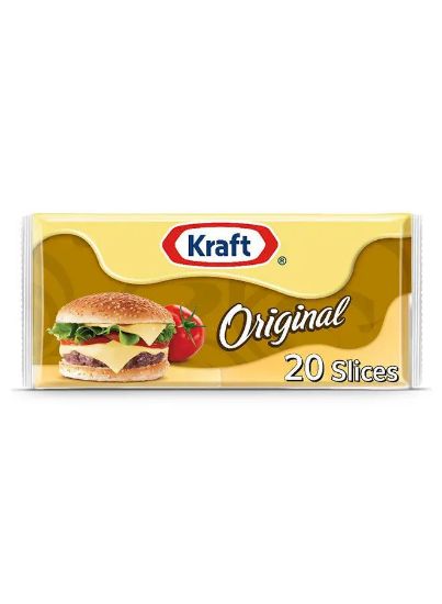 Picture of Kraft Original Cheese Slice 20's, 400gm