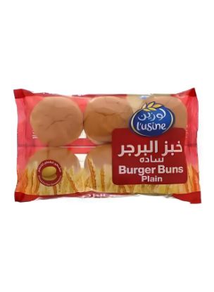 Picture of L'Usine Burger Bun Plain 402gm