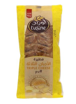 Picture of L'Usine Triple Cheese Puff 104gm